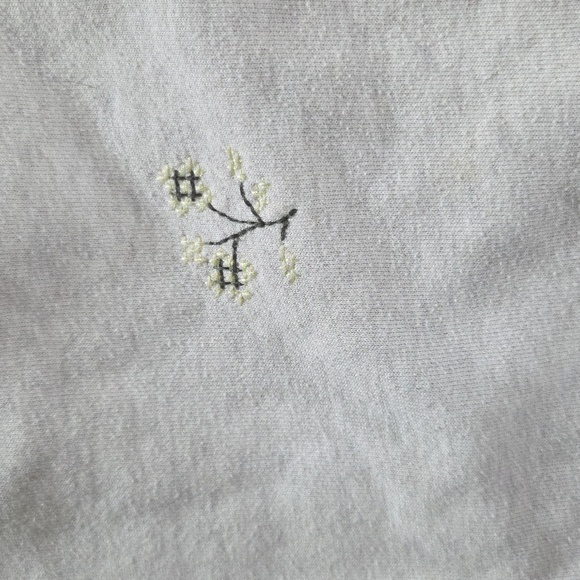 Vans Light Gray Hoodie with Embroidered Accents - Picture 4 of 9